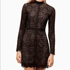 Aritzia Wilfred Janvry Dress - Black/Nude - image 1